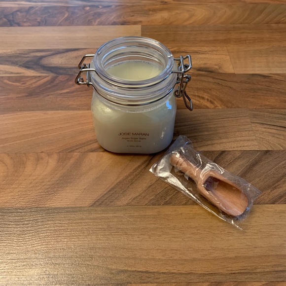 NEW JOSIE MARAN ARGAN SUGAR BALM BODY SCRUB - Picture 6 of 11